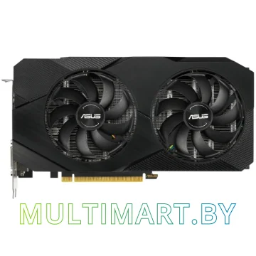 Видеокарта ASUS Dual GeForce GTX 1660 Evo OC 6GB GDDR5 (DUAL-GTX1660-O6G-EVO)
